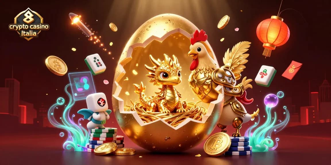 Vinci con il crypto casino Italia, dove il drago d'oro svela ricchezze tra gettoni e monete digitali.