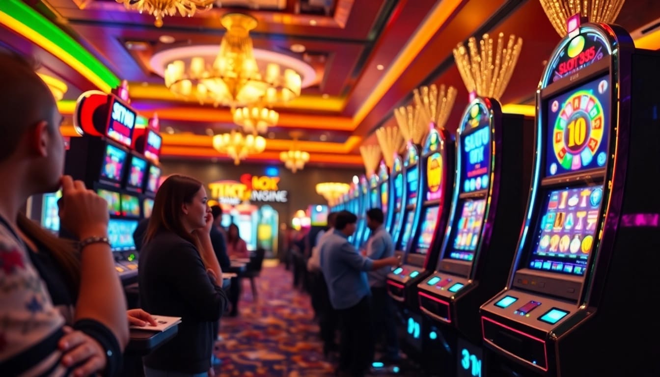 Menggali keseruan bermain dengan SLOT365 LINK di mesin slot yang berwarna-warni di kasino.
