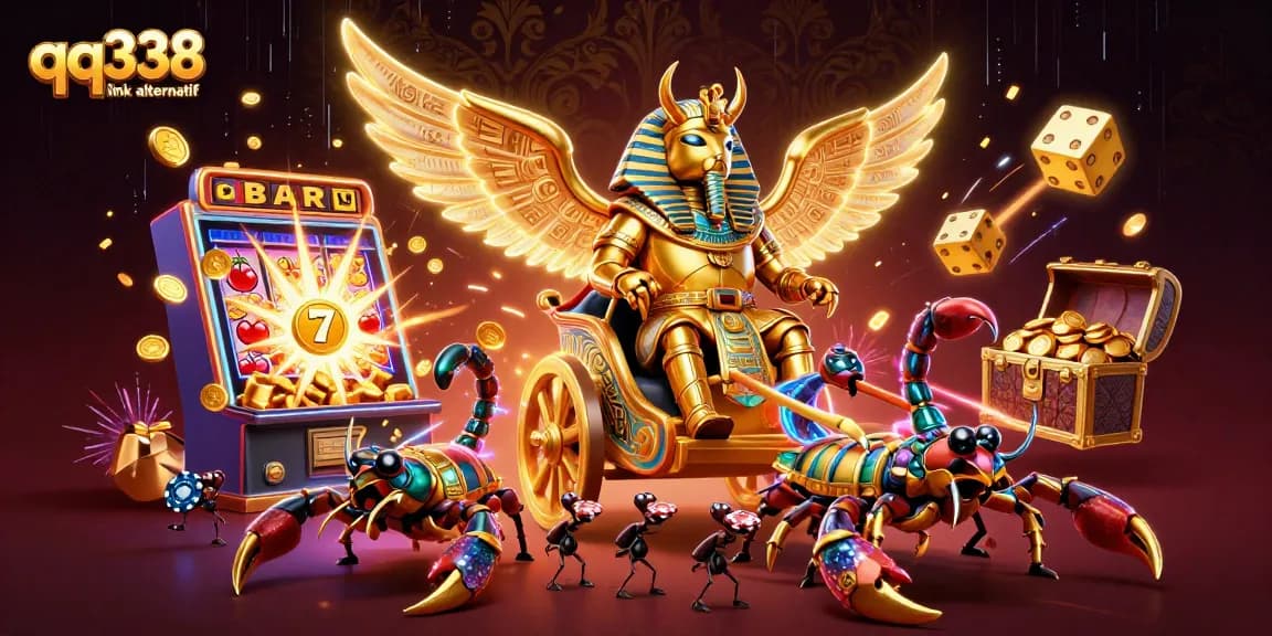 Engage in thrilling games with qq338 link alternatif featuring epic casino elements and rich illustrations.