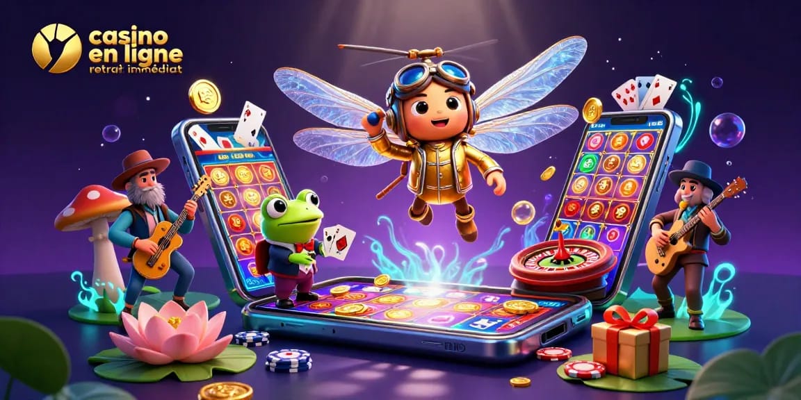 Retirez vos gains rapidement avec les casinos en ligne retrait immédiat pour une expérience immersive.