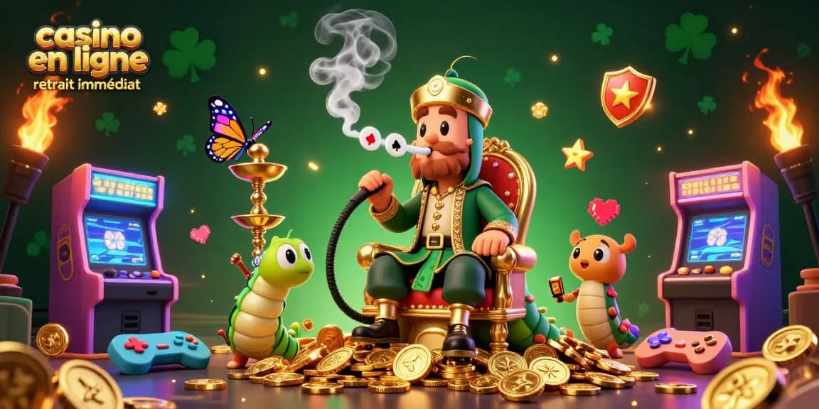 Jouez au casino en ligne retrait immédiat avec des gains rapides et sécurisés illustrés.