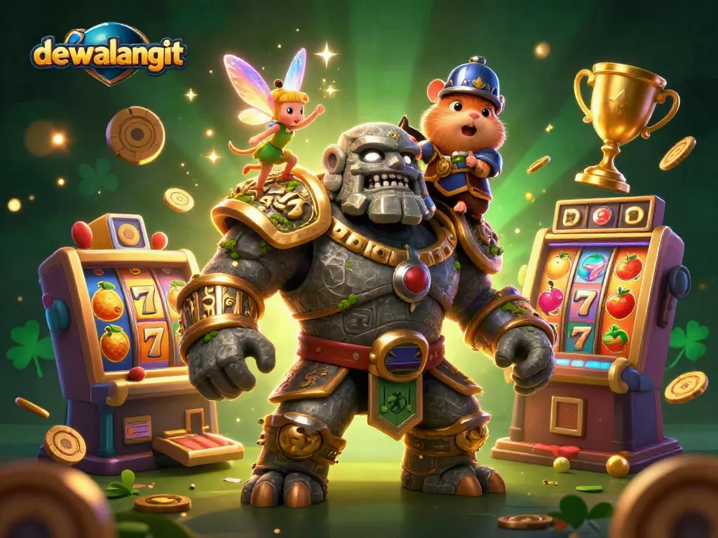 Menggandakan peluang menang di dewalangit dengan jackpot mengkilap dan karakter kasino