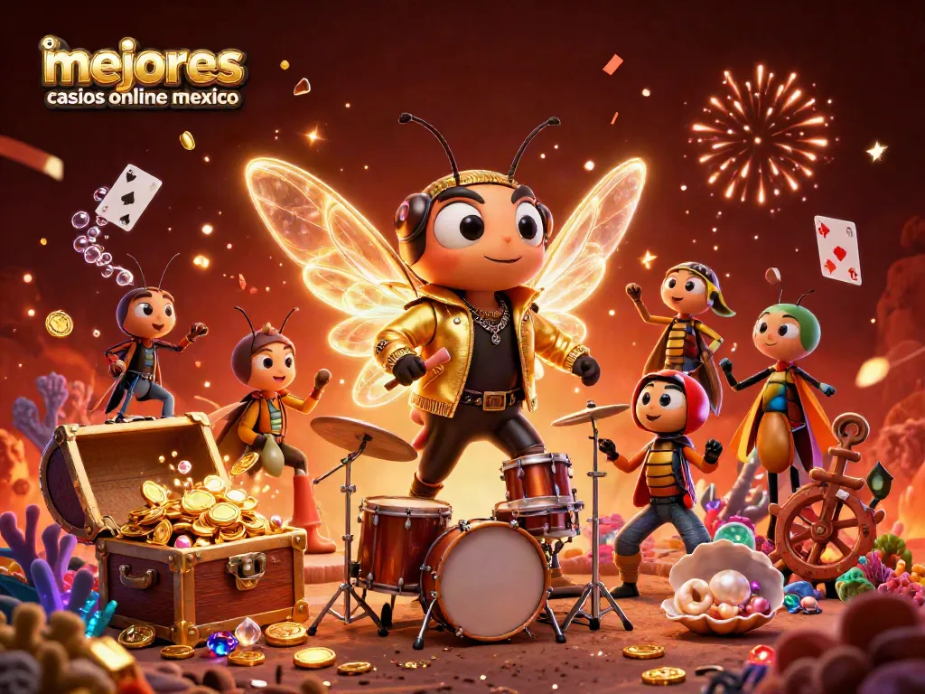 Juega en los mejores casinos online en México con un rockstar nunca visto. Diversión y emoción aseguradas.