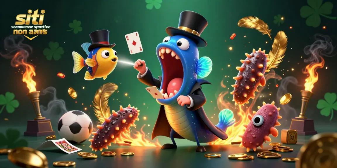 Scommetti con i migliori siti scommesse sportive non AAMS in un'illustrazione vivace e dettagliata in 3D.