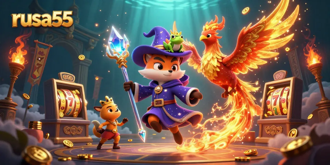 Experience thrilling jackpots and excitement at rusa55's online casino