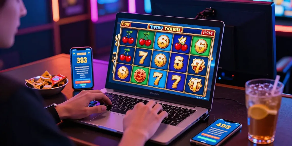Pengalaman bermain slot gacor di Super59 dengan suasana yang ceria dan penuh warna.