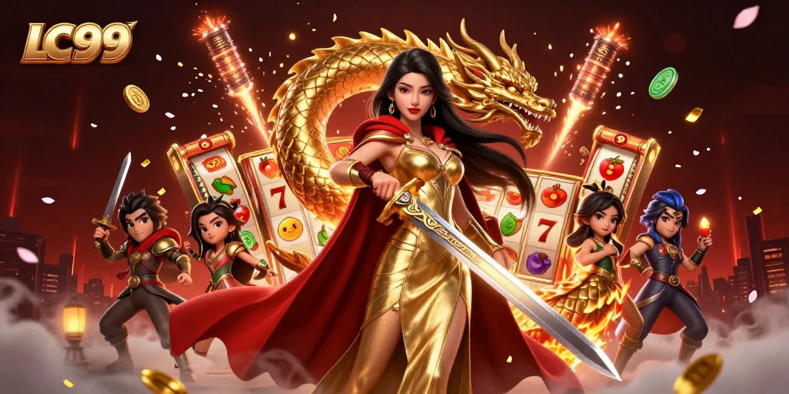 Engage with LC99's thrilling slot games featuring stunning characters and dynamic elements.