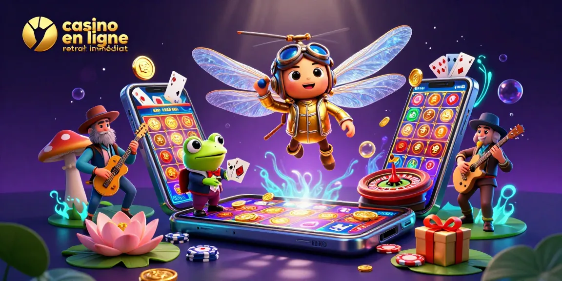 Retirez vos gains rapidement avec les casinos en ligne retrait immédiat pour une expérience immersive.