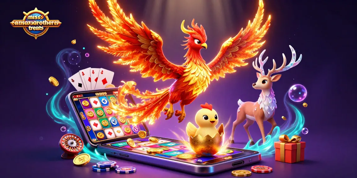 Experience the thrill of slots with misssarasnortherntreats' vibrant gaming illustration, featuring iconic symbols.