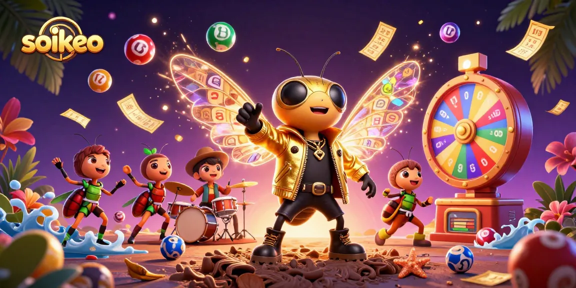 Engage with soikeo betting strategies and upbeat casino activities in a vibrant illustration.