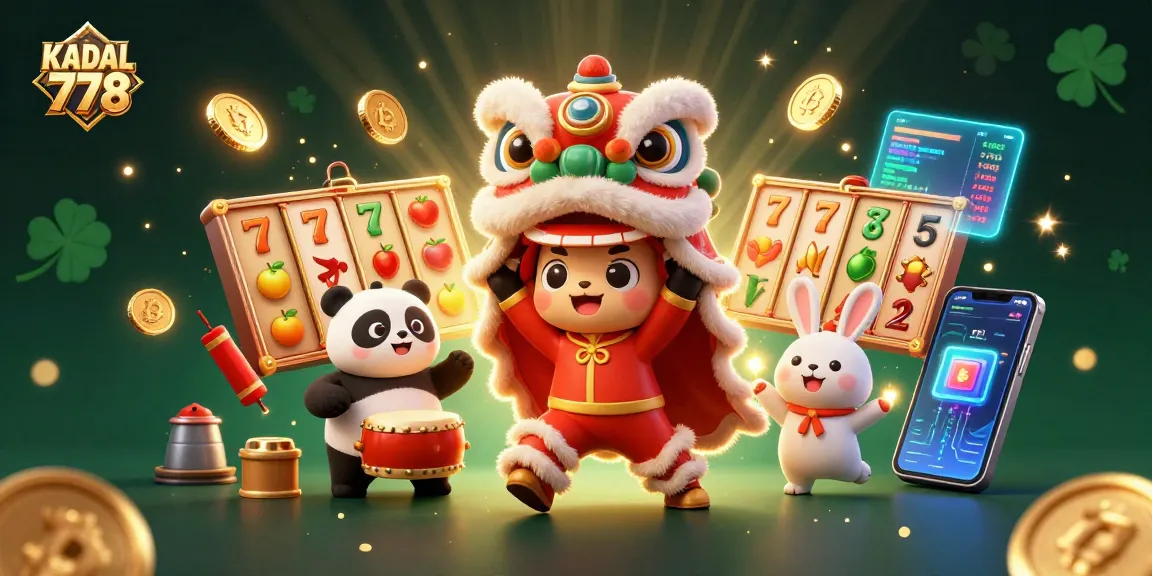 KADAL 778 wins attention with vibrant Chinese New Year casino celebration illustration
