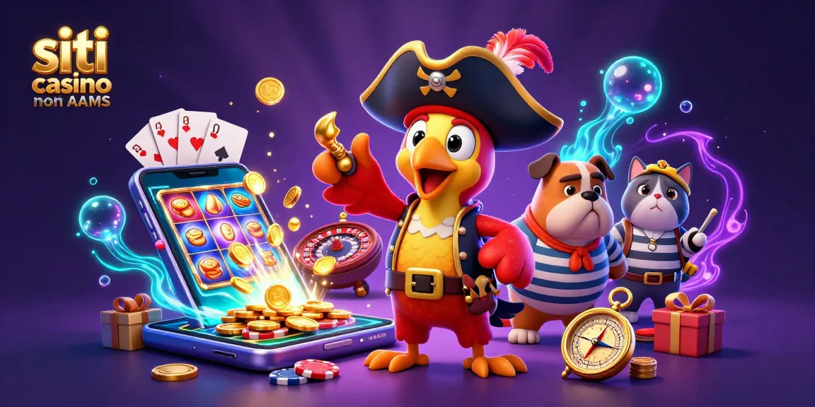 Scopri i migliori siti casino non AAMS con giochi avvincenti e vincenti premi.