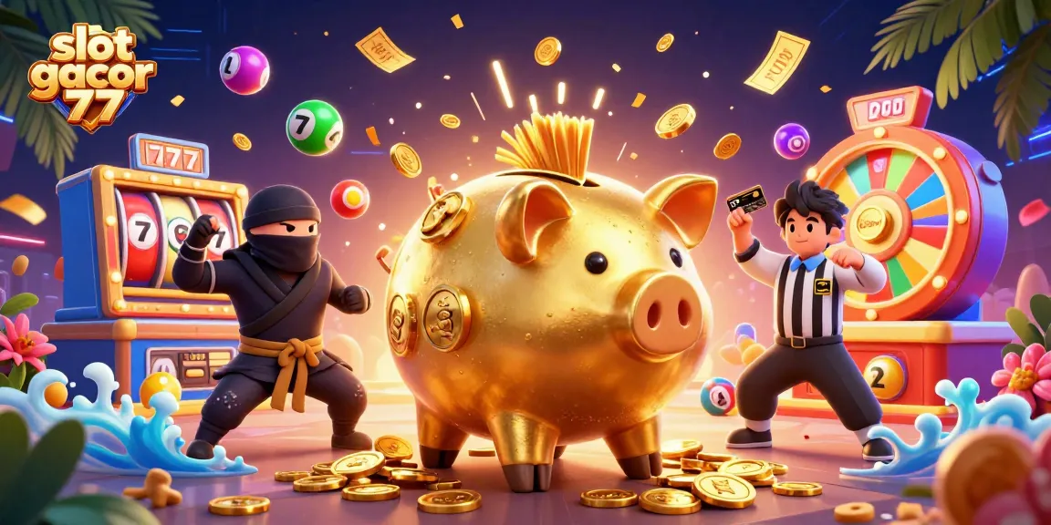 Experience the excitement of slot gacor 777 with lively characters and thrilling casino elements.