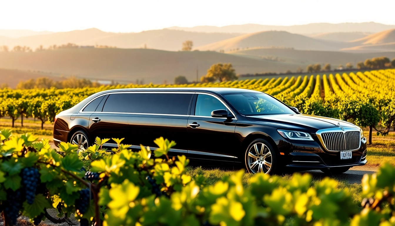 Savor a Langley wine tour limo experience with luxury and stunning vineyard views.