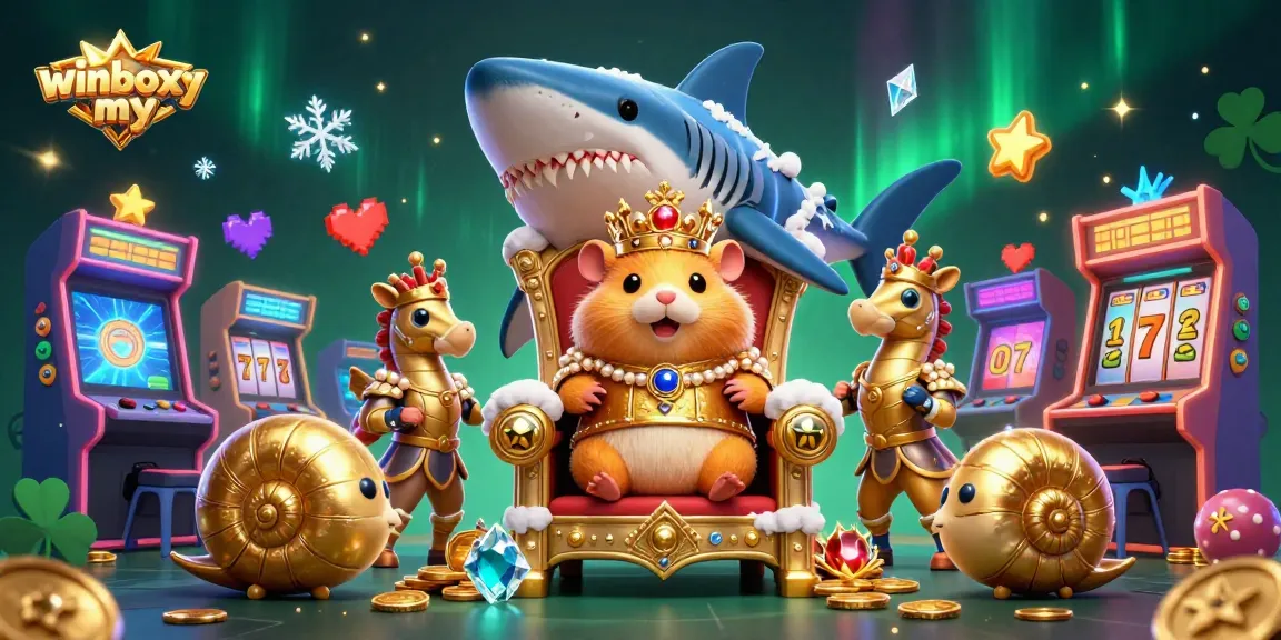 WinboxMY offers a vibrant gameplay experience, featuring dynamic characters and colorful casino elements.