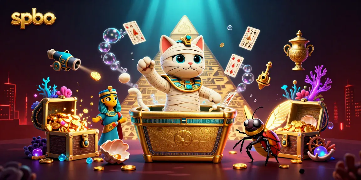 Join the thrilling spbo adventure with Egyptian-themed gaming elements and vibrant visuals.