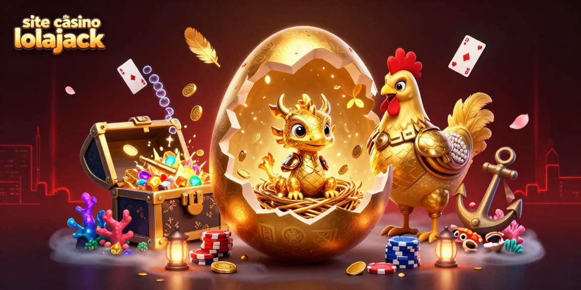 Explorez le site du casino lolajack avec un dragon doré et des jetons de poker dans un univers captivant.