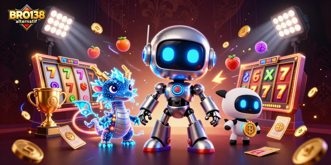 Engage in thrilling gameplay with BRO138 alternatif, featuring vibrant slot reels and dynamic rewards.