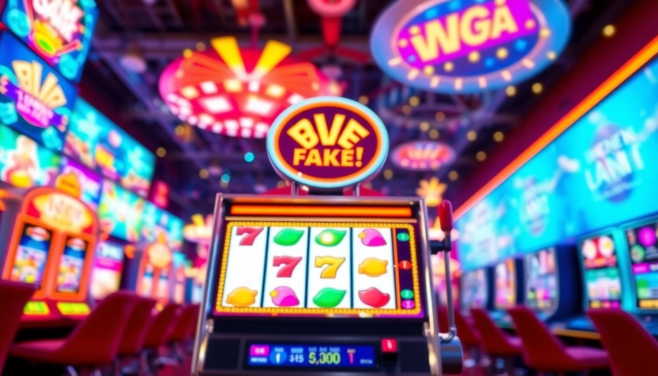 Menangkan hadiah menarik di Slot77 dengan mesin slot yang penuh warna dan atmosfer seru.