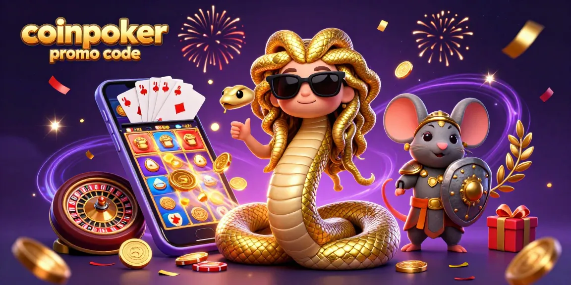 Jouez avec le code promo CoinPoker pour débloquer des bonus exceptionnels sur vos dépôts.